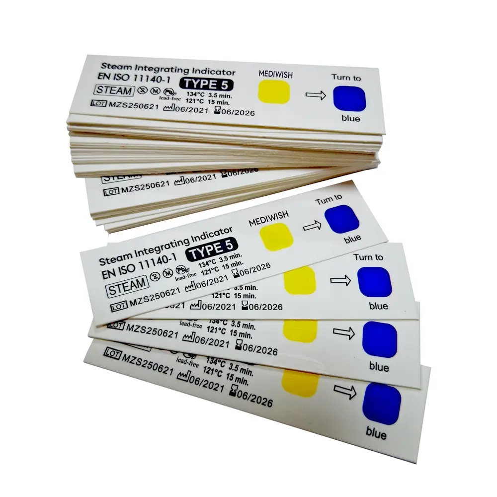 Steri Strips according ISO 11140-1 Steam Chemical Indicators Strip