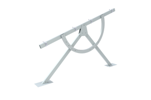 Mantenimiento de bajo costo Estructura de montaje en tierra de acero ajustable Soportes de accesorios solares - Product Image 4