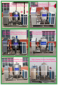 100L 200L 300L 500L sữa chua Sữa tiệt trùng máy tủ lạnh lên men Tank sữa Máy chế biến - Product Image 4