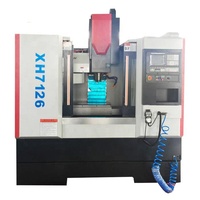 Xk7126 moinho de alta precisão de alta velocidade de desktop de mesa fraiseuse 3 eixos