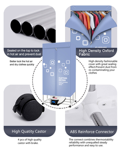 Colgador de ropa de aire caliente más barato, plancha de techo, otra Mini máquina portátil compacta, secadoras de ropa eléctricas - Product Image 3