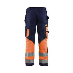BLAKLADER - 152918608953C148 Pantalón Hi-Vis Azul marino/Naranja-EAN 7330509353523 ROPA DE TRABAJO DE LA HI-VIS - Product Image 2