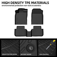 Tapis de sol de voiture TPE 3D, Protection contre les intempéries, tapis de coffre, doublure de voiture pour Subaru Legacy 2015-2019