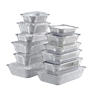 Disposable Aluminum Foil Pans Heavy Duty Aluminum Foil Container Cake Cup with Foil Lid