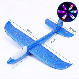 Pistola Lanza Aviones de Espuma de Plástico para Exteriores, Juguete de Avión Planeador con Luz LED para Niños - Product Image 6
