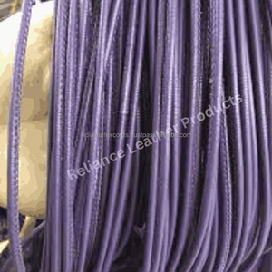 ลดกระหน่ำสายหนังเย็บตะเข็บสีม่วงอ่อนปรับแต่งได้สร้อยข้อมือแฟชั่นเครื่องประดับค้นหาเครื่องประดับเชือกหนังแท้ - Product Image 1