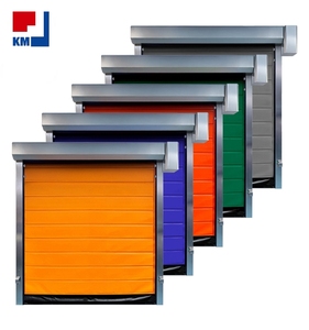 ประตูซิปอัตโนมัติ PVC คุณภาพสูงสำหรับห้องเย็น ซ่อมแซมตัวเองได้ ทนทานต่อการใช้งานในอุตสาหกรรม ความเร็วสูง - Product Image 2