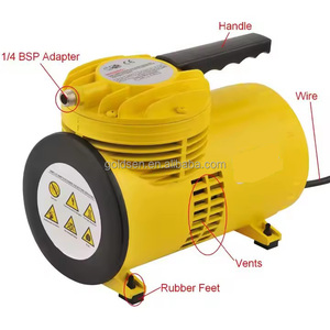 <span class=keywords><strong>Mini</strong></span> <span class=keywords><strong>Compresor</strong></span> de Aire Eléctrico Inalámbrico Portátil de 1/4HP con Motor sin Escobillas, Doble Voltaje 127v/230V, Alta Presión, Profesional para <span class=keywords><strong>Pintura</strong></span> - Product Image 6