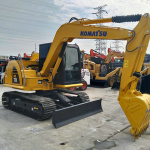 Miniexcavadora de segunda mano Komatsu, ahorradora de energía y ecológica, de 7 toneladas, con certificado EPA CE, de segunda mano - Product Image 5