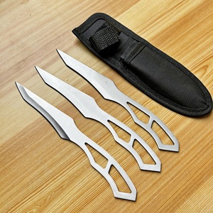 Cuchillo de Camping Multifuncional de Acero Inoxidable con Hoja Fija, Mango de Nailon y Fibra de Vidrio, 27 cm de Longitud Total, Supervivencia al Aire Libre - Product Image 4