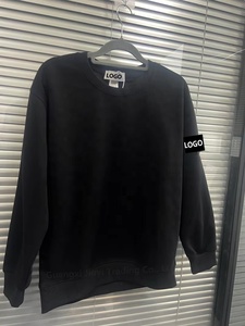 Felpa Classica Tinta Unita con Collo Rotondo, Stile <span class=keywords><strong>Coppia</strong></span> 'Island', Versione Oversize a Maniche Lunghe - Product Image 4