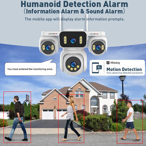 LS VISION 20MP Auto Tracking Drahtloses Netzwerk CCTV PTZ-Außen kamera Vier Bildschirme Vier Linsen Intelligenz Bewegungs erkennung - Product Image 5