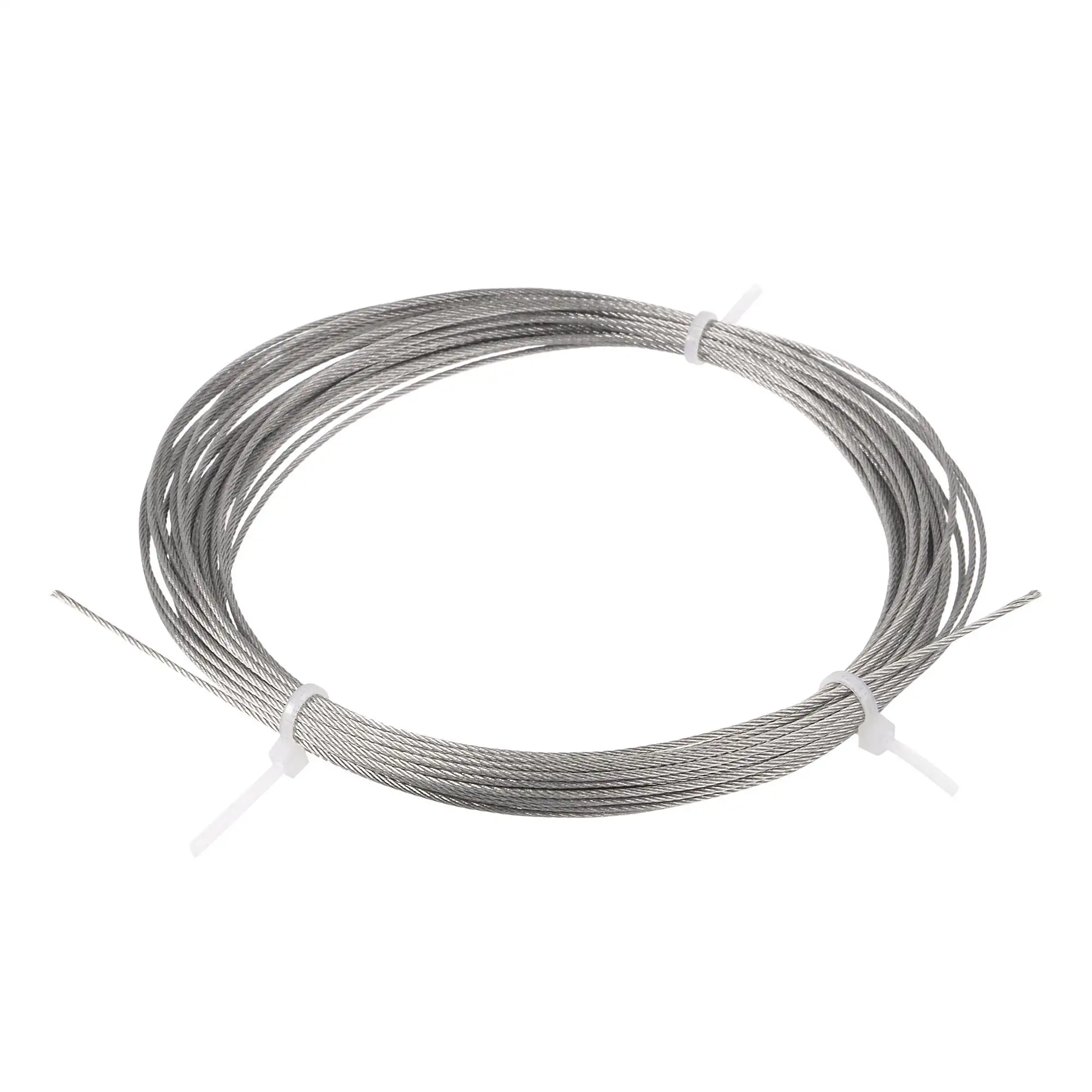 Cable de cuerda de alambre de acero inoxidable de alta resistencia 1*7 1,2mm 1,8mm para grúa torre grúa