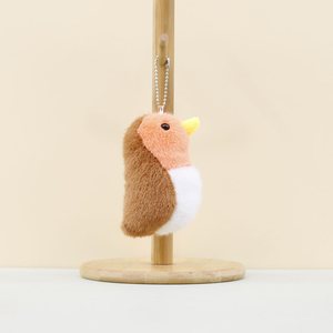 Оптовая продажа милый Мини Попугай кулон брелок плюшевая игрушка мягкая кукла на заказ мультфильм птица мягкие животные для продвижения подарок - Product Image 3