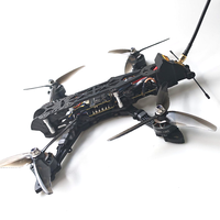 Droview FPV Drone 5 pouces avec caméra 1500TVL Kit drone FPV haute vitesse pour RC FPV Freestyle Long Range Drone