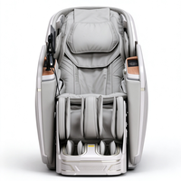 Fauteuil de massage 4D+4D haut de gamme à gravité zéro, moteur silencieux, écran tactile HD 10 pouces, commande vocale intelligente, pack séparé