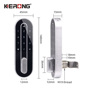 Kerong Keyless màn hình cảm ứng không dây thông minh ổ khóa kỹ thuật số cửa điện tử Tủ lưu trữ với thẻ nhớ dữ liệu lưu trữ tùy chọn - Product Image 6