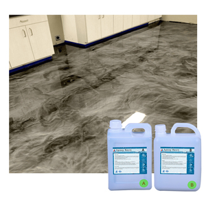 Échantillon Gratuit Peinture Époxy Brillante Écologique Personnalisable pour Sols en Béton Bâtiments de Bureaux - Application au Rouleau - Product Image 1