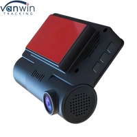 1080P WiFi GPS enregistreur de voiture Dashcam boîte noire invisible avec 170 grand Angle double enregistrement couleur noire