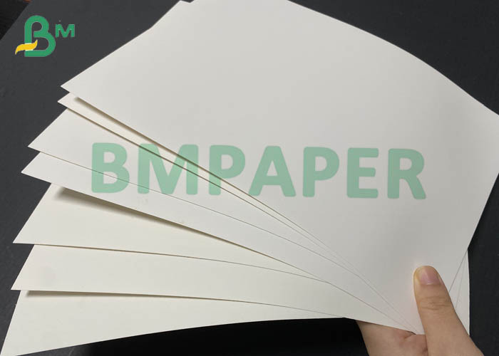 60lb 70lb 80lb 100lb Silk C1S Cover Paper White Virgin Pulp 25" 39" Roll Width