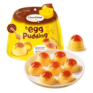 Clever <span class=keywords><strong>Mama</strong></span> 230g Halal Lactobacillus Pudding zéro gélatine faible en gras oeuf aromatisé dans une tasse bouteille Sachet emballage en vrac-vente en gros - Product Image 3