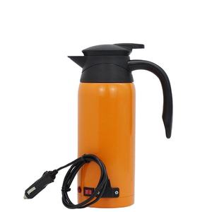 800ml Offre Spéciale électrique chauffé voyage tasse à café 24v électrique chauffage bouilloire <span class=keywords><strong>voiture</strong></span> intelligente chauffage Dc12v bouilloire - Product Image 1