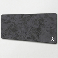 Alas Meja Minimalis Semen Abu-abu XXL Anti Air untuk Gaming Mouse Pad dengan Jahitan Tepi OEM Logo Kustom Produsen Grosir