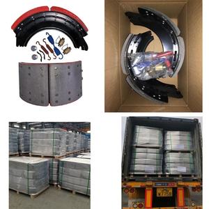 Kit de boîte de <span class=keywords><strong>frein</strong></span> à <span class=keywords><strong>tambour</strong></span> avec 2 plaquettes de <span class=keywords><strong>frein</strong></span> doublées et 1 kit de réparation de <span class=keywords><strong>frein</strong></span> |   Remplace la pièce OEM 4707Q 4707 GG4707QG 23 STAN - Product Image 5