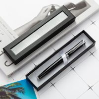 Caja de Exhibición de Cartón Rígido Doble para Bolígrafos, con Ventana, para Empaque de Regalos, Venta al por Mayor