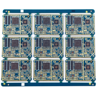 Services de fabrication de conception de PCB simple face personnalisés Assemblage de carte de circuit imprimé à LED FR-4 à 4 couches avec services imprimés en usine