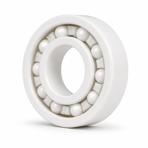 Rodamiento de Bolas de Cerámica Completo 6008, 40x68x15mm, Anillos y Bolas de Zirconia, Jaula de PTFE - Product Image 2