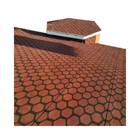 Elastomer-modifizierte Asphalt-Abdichtungsmembran Farbige SBS-Bitumen-Dachziegel mit Sichtbarem Steinbahn für Gebäudedächer