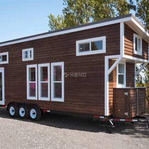 Casa Prefabricada sobre Ruedas, Moderna, Pequeña, Prefabricada con Paneles Sándwich, Casa Móvil Tipo Remolque - Product Image 3