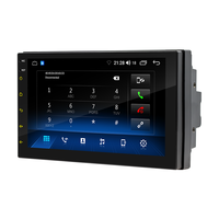 Radio Doble DIN para Auto con Pantalla de 7 Pulgadas, Carplay Inalámbrico, Android Auto, Bluetooth, Estéreo Universal Android de 7 Pulgadas