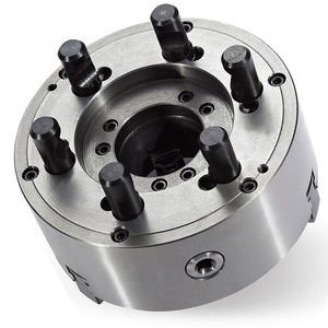 <span class=keywords><strong>Mandrin</strong></span> <span class=keywords><strong>de</strong></span> <span class=keywords><strong>tour</strong></span> auto-centrant à 3 mors K11 250 mm avec fixation Camlock D6 pour <span class=keywords><strong>tour</strong></span> à métaux - Product Image 1