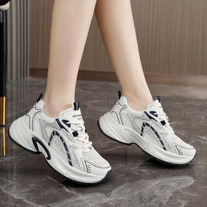 Qzh2119 personnalisé femmes <span class=keywords><strong>baskets</strong></span> semelle épaisse marche Style hauteur augmentant en plein air sport quotidien chaussures de course - Product Image 3