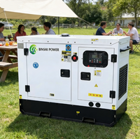 Générateur Diesel Super Silencieux Ouvert Perkins Weichai Yuchai Deutz SDEC Cummins 16kW 20kW 30kW 50kW 100kW 200kW