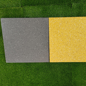Revêtement de sol en caoutchouc pour salle de sport, épaisseur 15 mm, tapis en caoutchouc composite avec surface PU brillante, sol protecteur - Product Image 6