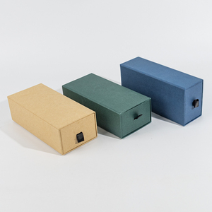 Biểu Tượng Tùy Chỉnh Phổ Biến Giấy Kraft Kính Kính Mát Bao Bì Cứng Nhắc Ngăn Kéo Quà Tặng Các Tông Sang Trọng Trượt Hộp Với Biểu Tượng Tùy Chỉnh - Product Image 6