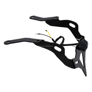 Plaquita TCMT XF140457 cola Fender eliminador de titular de placa de licencia para <span class=keywords><strong>Honda</strong></span> <span class=keywords><strong>CB650R</strong></span> CBR650R 19-20 negro - Product Image 3