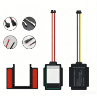 Lumière LED intelligente DC12V 5A 60W, une ou trois couleurs, miroir, contrôle de la luminosité par mouvement de la main, interrupteur tactile
