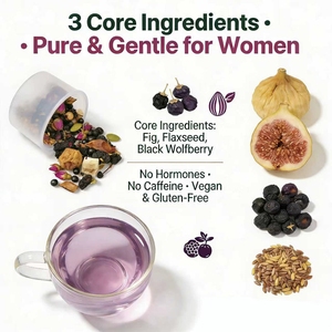 Tisane Bio Minceur Équilibre Hormonal pour Femmes – Soutien Hormonal Naturel – Mélange de Plantes Chinoises en Sachet - Product Image 5