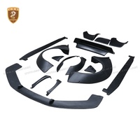 Lame de pare-choc avant en carbone, accessoire de voiture, diffuseur arrière GT, adapté à la Audi R8, Kit de carrosserie large, 2008, livraison gratuite