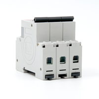 Disjoncteur miniature électrique 6ka 3p Din Rail AC Mini disjoncteurs panneau MCB