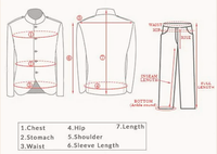 Kustomisasi Grosir Setelan Pria Slim Fit 3 Potong Satu Kancing Blazer Solid dengan Saku Multi-Fungsi