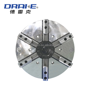 Mandrin manuel Drake série K72, forme A2, 4 mâchoires, pour tour à métaux, mandrin manuel pour tour à métaux - Product Image 6