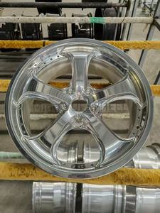 Mingyue Juego de 2 Ruedas Forjadas de <span class=keywords><strong>19</strong></span> y 20 Pulgadas, Cromadas, Cóncavas y Profundas, para Automóviles de Pasajeros <span class=keywords><strong>BMW</strong></span> Serie 3 4 5 M2 M3 <span class=keywords><strong>E46</strong></span> F30 Audi RS4 RS6 - Product Image 6