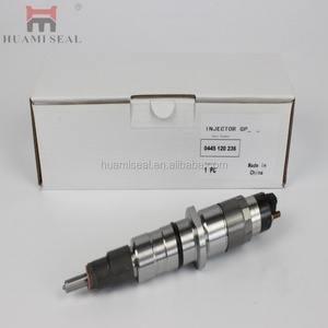 หัวฉีดน้ำมันเชื้อเพลิงคอมมอนเรลเครื่องยนต์ S6D114 รุ่น 0445120125 - Product Image 4