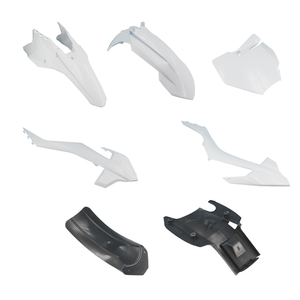 Kit de Plástico para Pit Bike CRF110, Kit de Plástico Blanco para Motos BSE SP01 <span class=keywords><strong>SSSR</strong></span>, Estilo KTM65 - Product Image 1