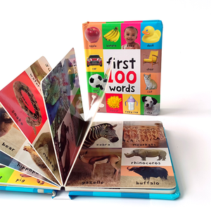 Livres en carton pour enfants personnalisés et écologiques avec impression en relief, impression offset, reliure parfaite - Product Image 3